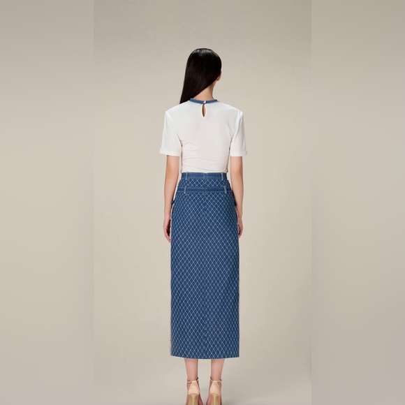 Lobbster - Montsand Denim Pencil Skirt - Picture 3 of 6